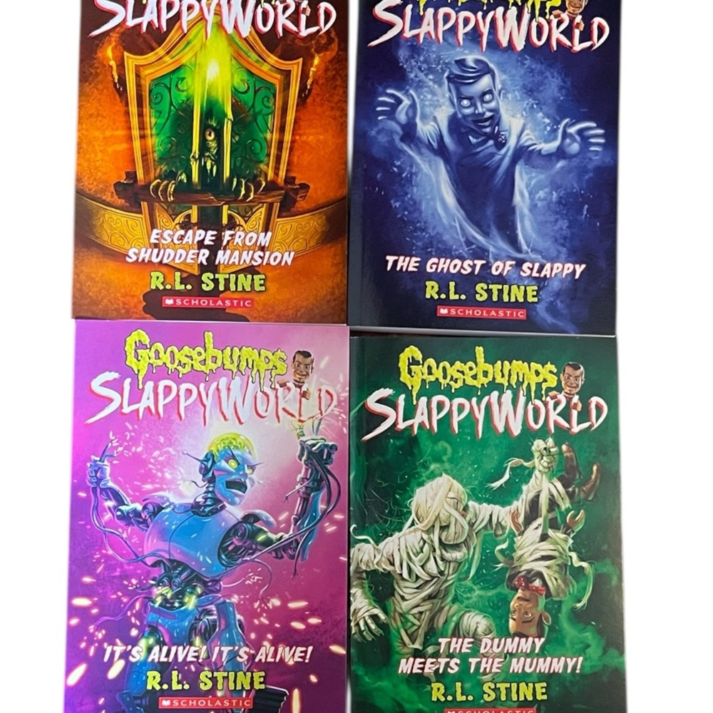 Goosebumps SlappyWorld books 5-8
